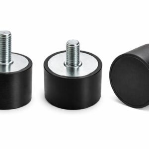 25*20mm M6 DTP Tek Tarafı Civatalı TitreşimTakozu