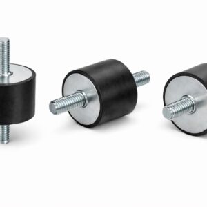 30*15mm M6 ATP Çift Tarafı Civatalı TitreşimTakozu