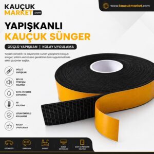 apışkanlı sünger kauçuk market