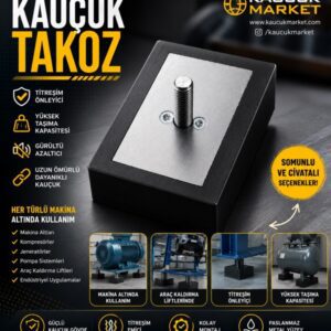 civatalaı kare takoz kauçuk market